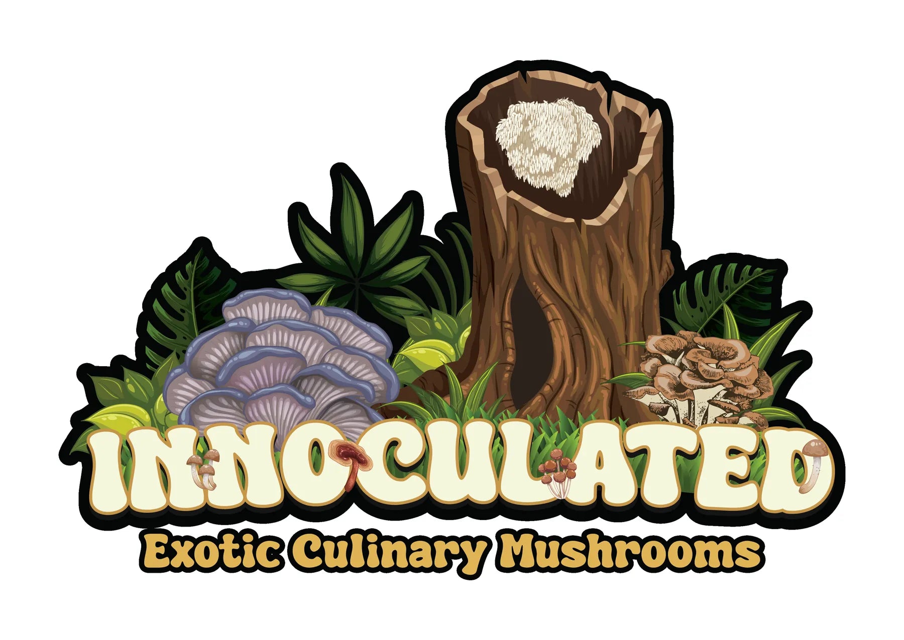 Innoculated custom logo illustration