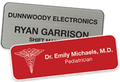 Engraved Plastic Name Badges