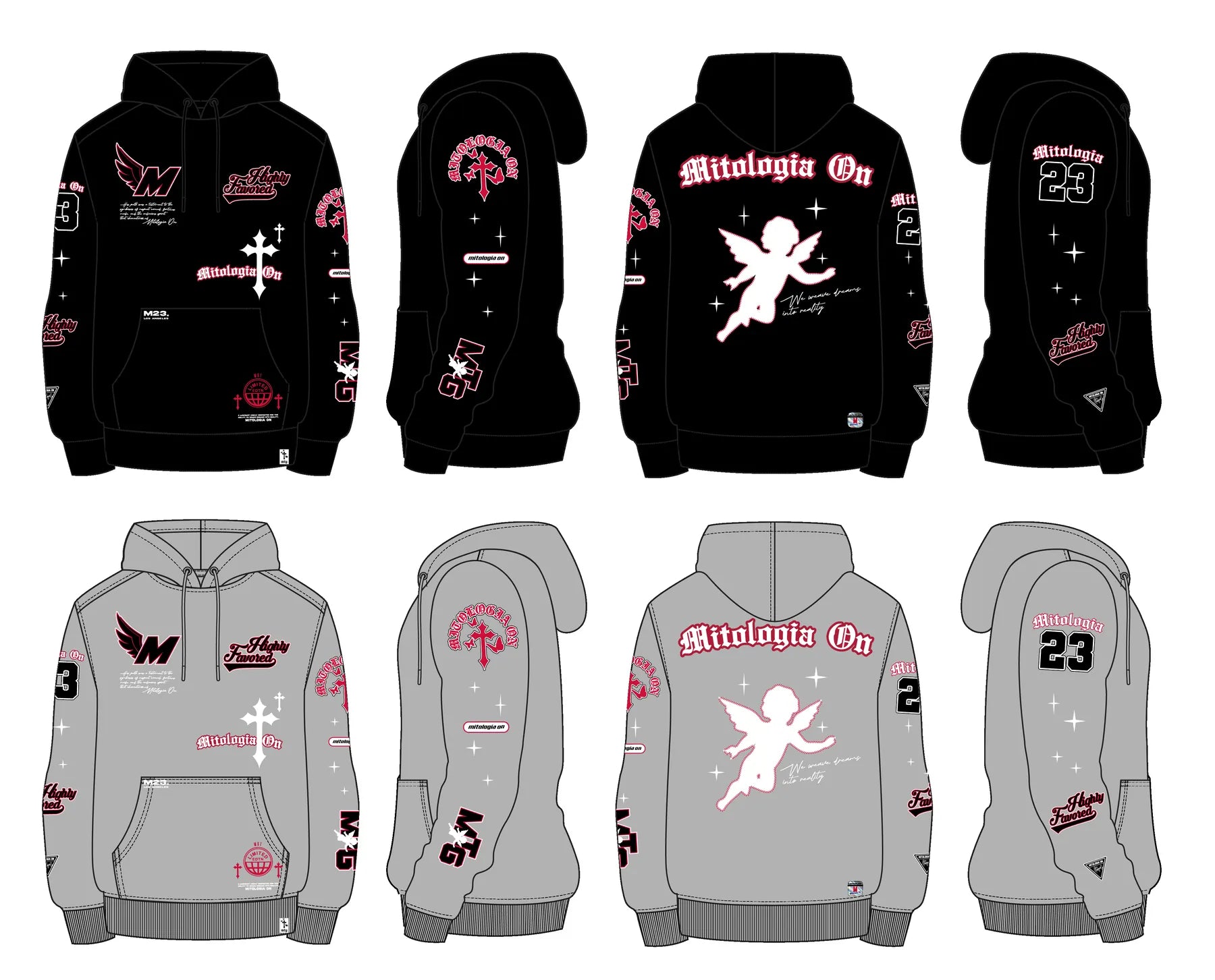 Custom hoodie collection